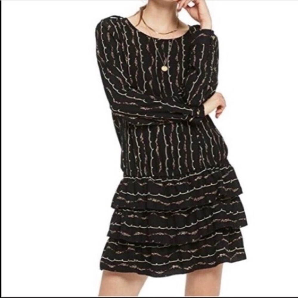 Maison Scotch Scotch and Soda Club Voyage Ruffle Mini Dress XS casual school